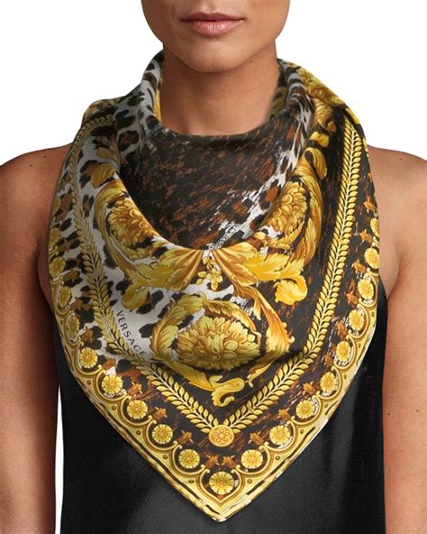 fake versace scarves|versace collection scarf.